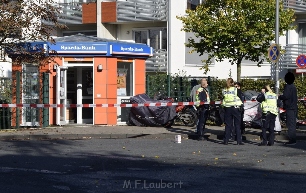 Versuchte Geldautomatensprengung Koeln Nippes Werkstattstr P018.JPG - Miklos Laubert